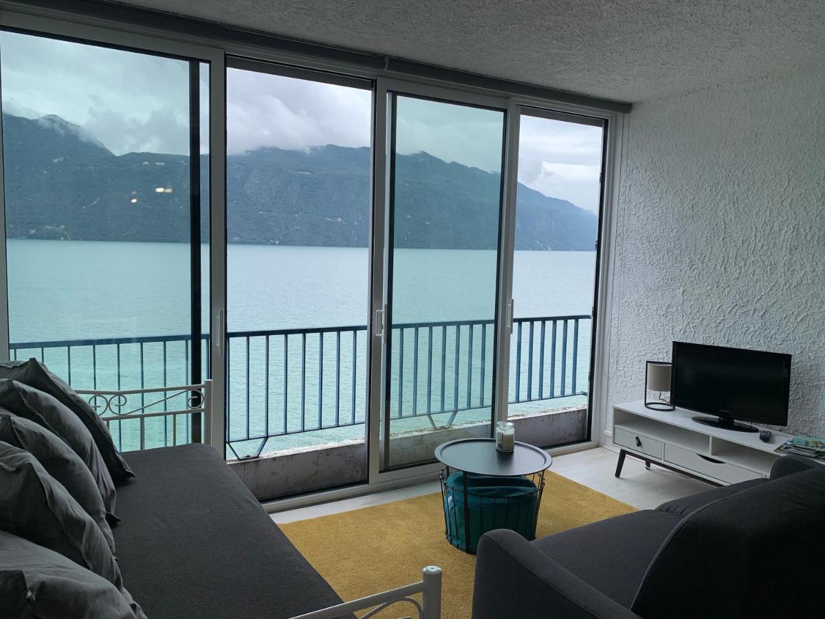 Le Lamartine, Vue Magnifique Face Au Lac Du Bourget Aix-les-Bains Zewnętrze zdjęcie