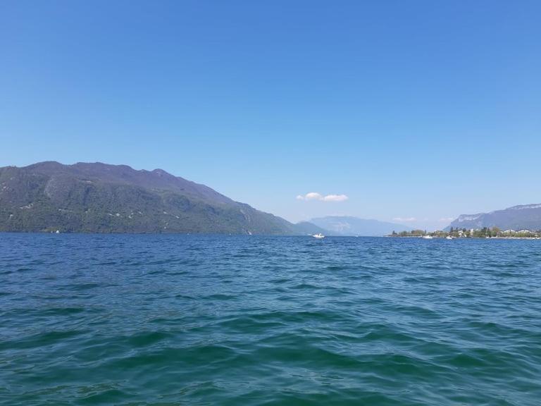 Le Lamartine, Vue Magnifique Face Au Lac Du Bourget Aix-les-Bains Zewnętrze zdjęcie